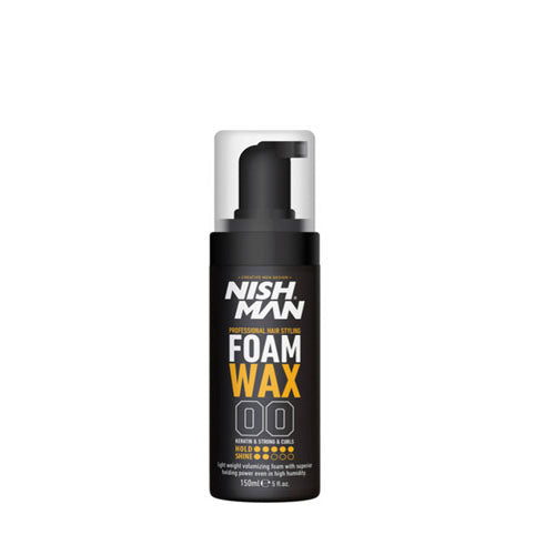 Nishman - Foam Wax Volumen Y Rizos Fuertes 150ml