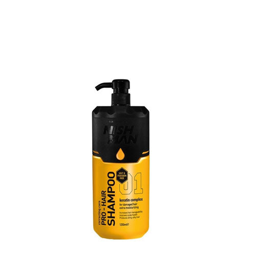 Shampoo Hombre Keratina Extra Hidratante Nishman 1250ml